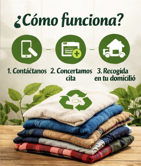 Ropa especial para reciclar